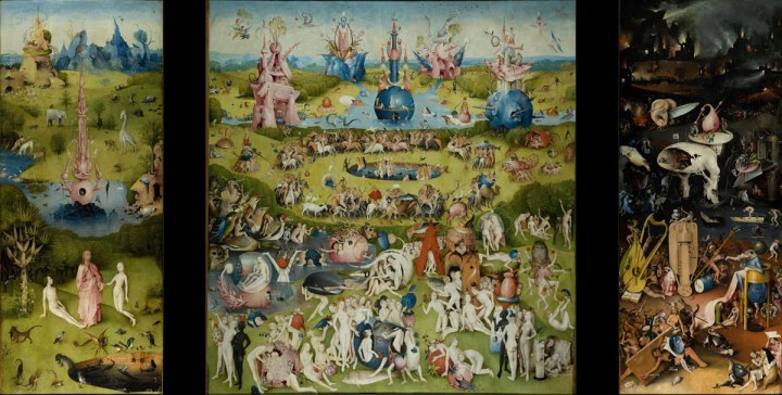 Hieronymus Bosch's "Garden of Earthly Delights"