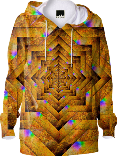 Unauthorized use of this image is prohibited - Copyright Khana Spector - https://khanasweb.com/ Golden Mandala Hoodie